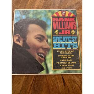 Hank Williams Jr. Greatest Hits 1970 Vinyl Record MGM